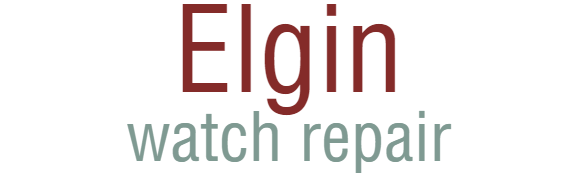 Elgin watch best sale repair near me